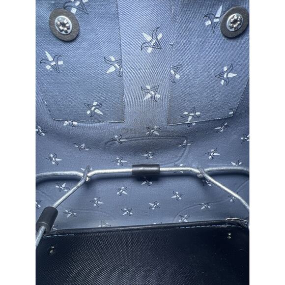 Vintage Scovill Bowling Bag Gray Black Metal Rack Single Ball - Picture 11 of 14